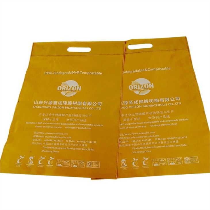 Compostable Die-cut Shopping Bag