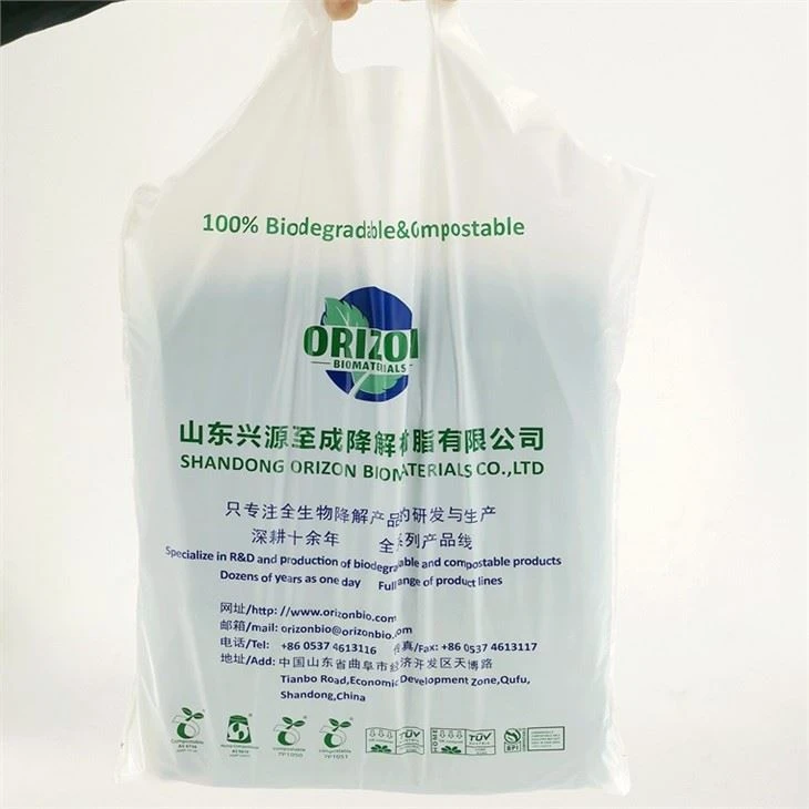 Compostable Die-cut Shopping Bag